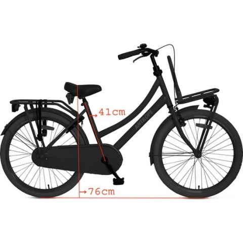 Antilope Mini Cargo Transport 24 Inch Meisjesfiets Mat Lichtgroen