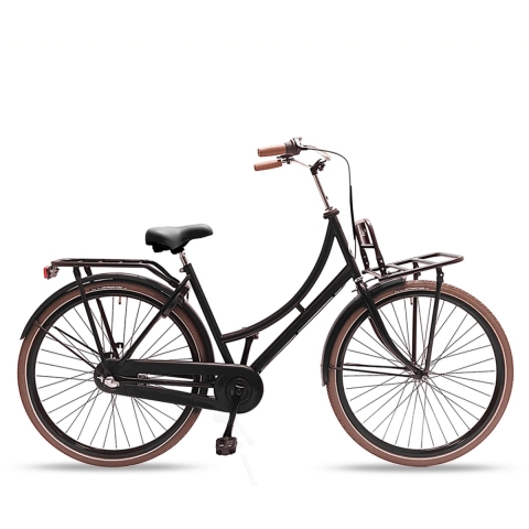 Avalon Pic-up - Fiets - Vrouwen - Matzwart - 50 cm
