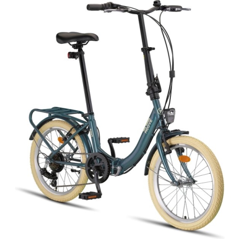 Pacto Eight 20 inch Vouwfiets 6v Patrol Green