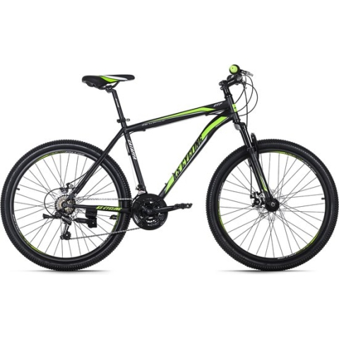 Ks Cycling Fiets Mountainbike hardtail 26 inch Catappa zwart-groen -