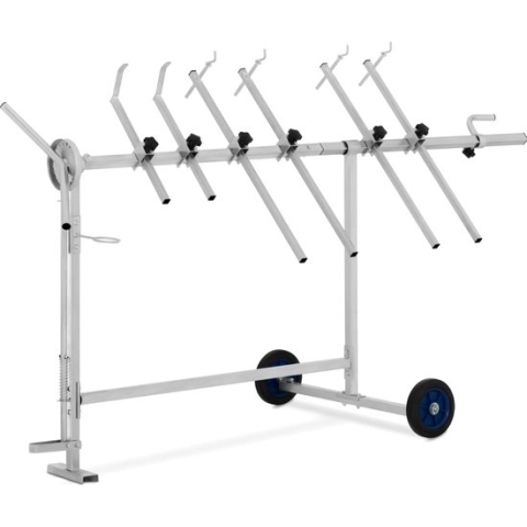 MSW Roterende lakstandaard - 6 houderbeugels - 360° - 90 kg