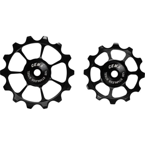 Cema Derailleurwieltjes 12V 105/Ultegra (12-14T) RVS