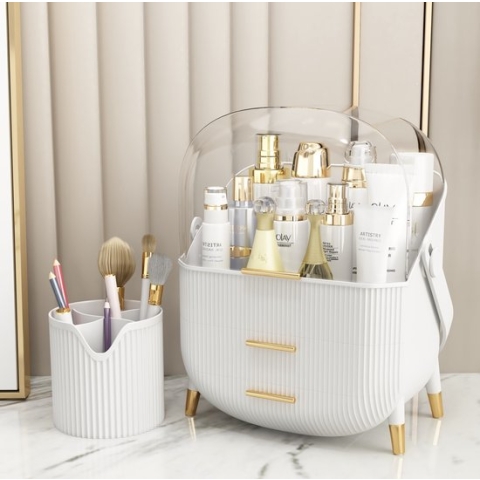 Mera.O - make up organizer - opbergdoos - make up pen houder - wit
