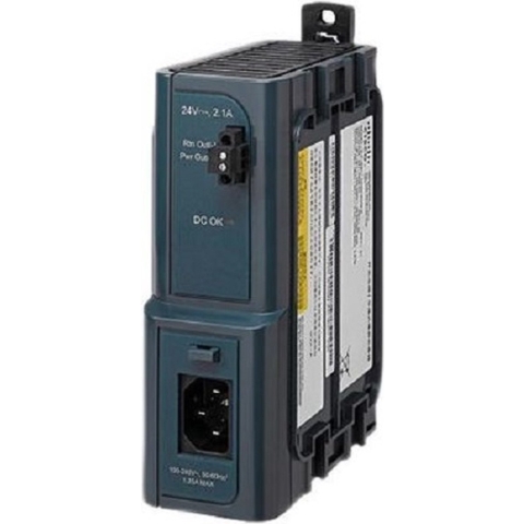 Cisco PWR-IE50W-AC-L=, Netwerkschakelaar, Binnen, 100 - 240 V, 50/60 Hz, 50 W, 24 - 28 V