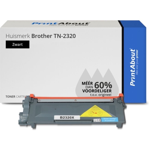 PrintAbout - Alternatief voor de Brother TN-2320 / zwart
