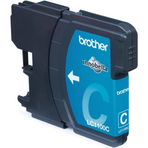 Inkcartridge brother lc-1100 blauw - 5 stuks