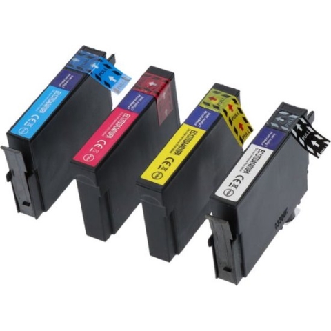 PrintAbout huismerk Inktcartridge 603XL (C13T03A14/24/34/44010) 4-kleuren Voordeelbundel Hoge capaciteit geschikt voor Epson