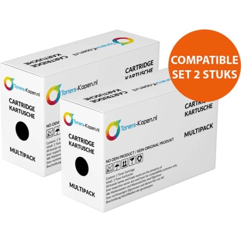 Huismerk 2X Toner voor HP 413X CF413X magenta M452 M477