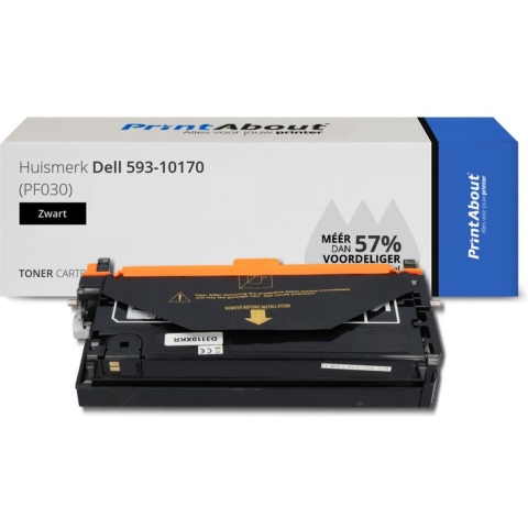 PrintAbout Dell PF030 (593-10170) toner zwart