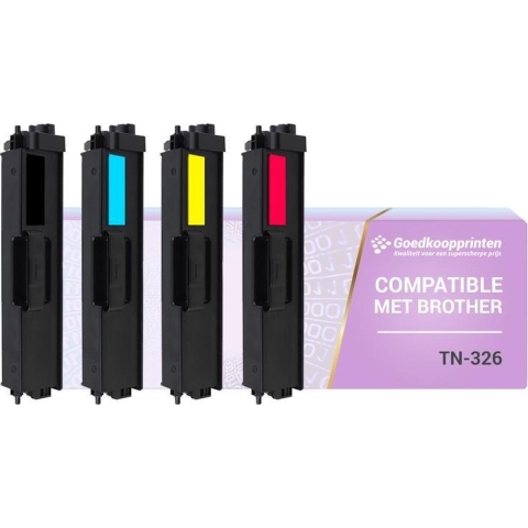 Brother TN-326 toner Multipack - Huismerk set