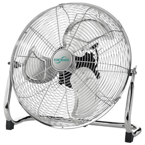 Vloerventilator 45cm DeLuxe Fertraso. 100watt.