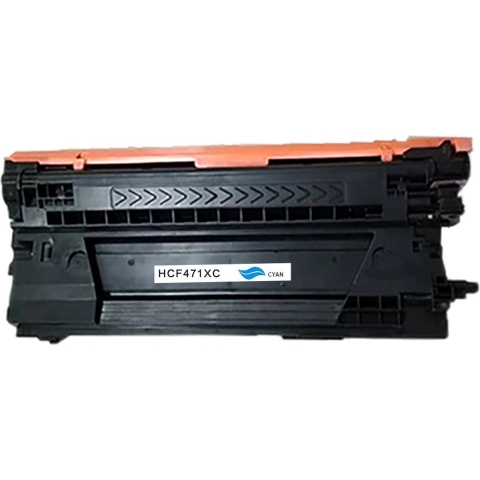 HP CF471X(657X) alternatief Toner cartridge Cyaan 23000 pagina's HP Color LaserJet Enterprise Flow MFP M681z HP Color LaserJet Enterprise Flow MFP M682z HP Color LaserJet Enterprise MFP M681dh HP Color LaserJet Enterprise MFP M681f