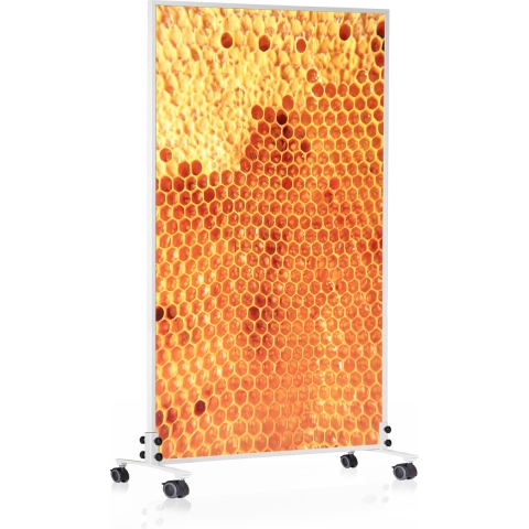 Infrarood verwarmingspaneel vrijstaand | Infrarood verwarming verplaatsbaar met afbeelding Stand 09 | 800W | |Inoverhome B.V.