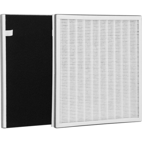 Webber AP8400/8410 - filter voor luchtreiniger - 28,5x4x30cm - HEPA 13 - zwart wit