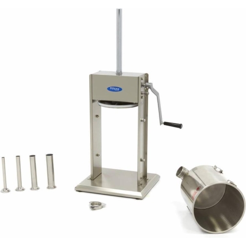 Worstenvuller - 10 L - Verticaal - incl. 4 Vulbuizen