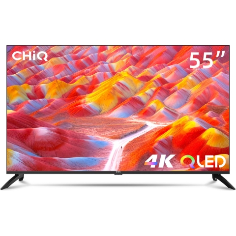 CHiQ U55QG7L - 55" 4K QLED Android TV - Ultra-HD - Dolby Vision HDR - 2023 model