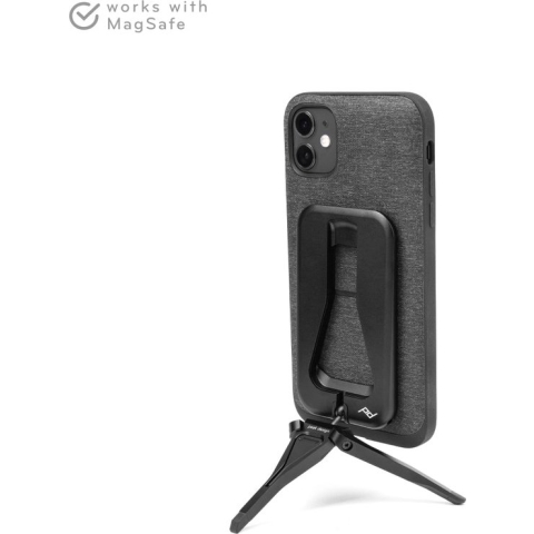 Peak Design - Mobiele Tripod - Zwart - Te Gebruiken Met Peak Design Hoesjes