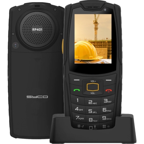 Syco RP-401 - 4G Feature Phone - IP68 Waterproof - Zeer Luid - Dual SIM