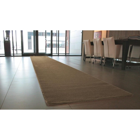 Tapijt loper Antares- 100 x 1400 cm- Lichtbruin