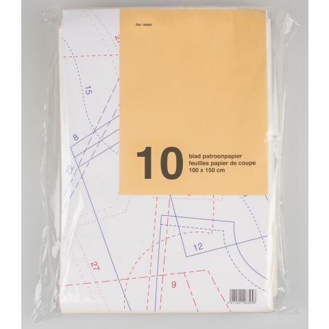 Patroonpapier, ft 100 x 150 cm, pak van 10 vel 20 stuks