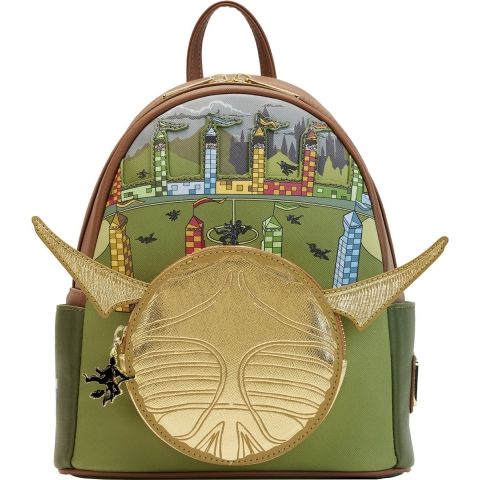 Loungefly: Harry Potter - Golden Snitch - Mini Rugzak