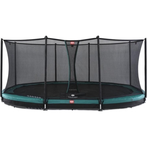 BERG Grand Favorit InGround Trampoline - 520 cm - Groen - incl. veiligheidsnet comfort