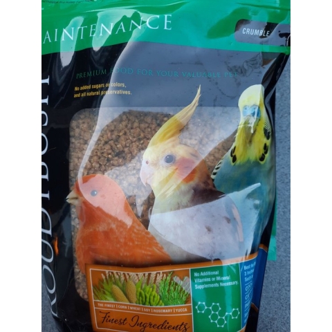 Parkietenvoer pellets Crumble van Roudybush