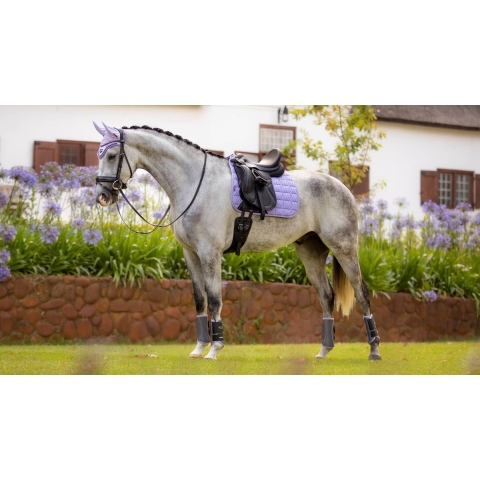 LeMieux Zadeldek Carbon Mesh Dressage - maat Full - sage