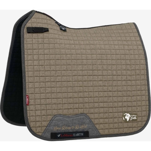 LeMieux Zadeldek Earth Dressuur - maat Full - moss