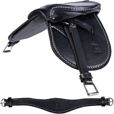 HKM Zadel Cuddle Pony - maat One size - black