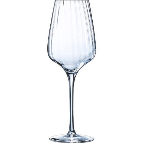 Set van bekers Chef & Sommelier Symetrie Wijn 6 Stuks Transparant 350 ml