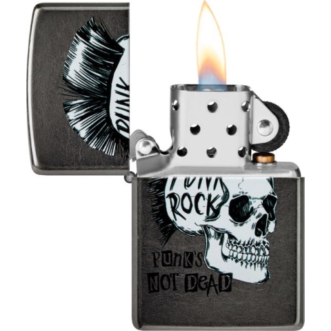 Aansteker Zippo Punk Rock Skull