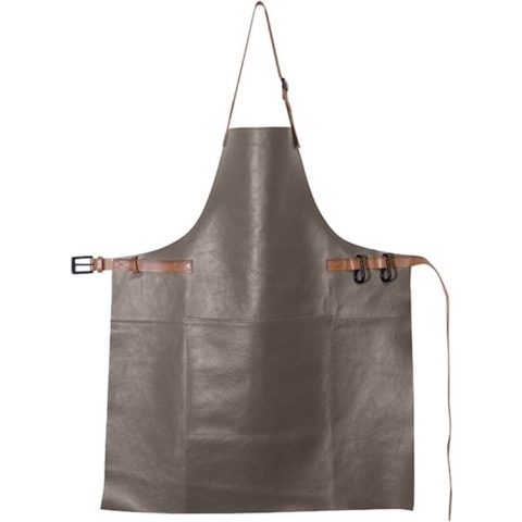 Dutchdeluxes BBQ Style Schort New Grey/Cognac