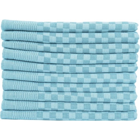 Set van 10 luxe theedoeken, 50 x 70 cm, 100% katoen, 210 g/m², 75 g, premium kwaliteit, super absorberende keukendoeken, afwashandjes, theedoeken, afwasdoeken