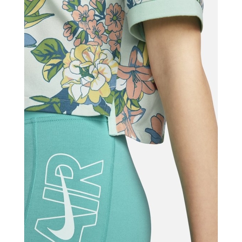 Nike The Nike Polo Dames Print Shirt Groen/Multicolor