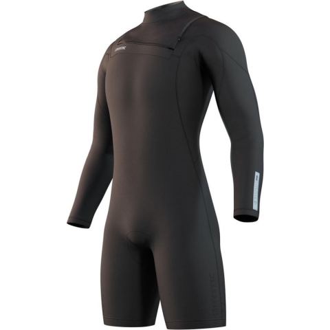 Mystic Marshall Longarm Shorty 3/2mm Fzip - Black
