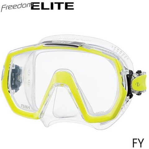 TUSA Freedom Elite Duikbril - M1003 Helder Siliconen - Duikbril voor Volwassenen