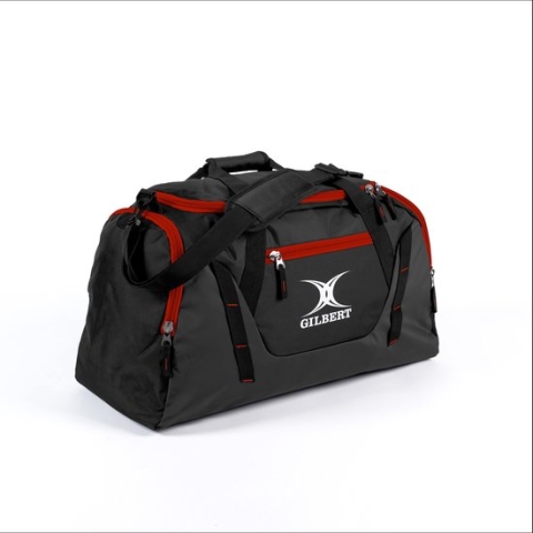 Gilbert Club V4 Holdall Black / Red - 62 x 30 x 35