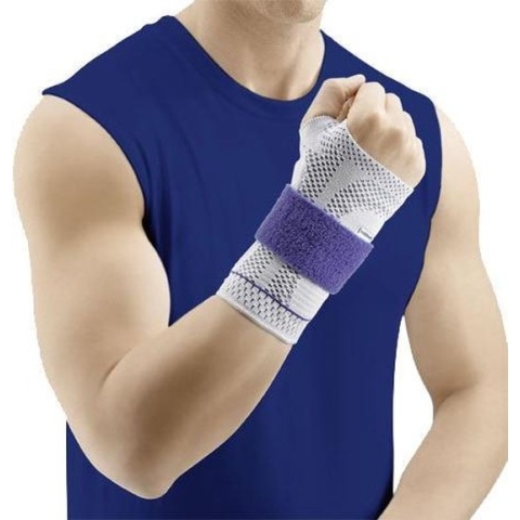 Bauerfeind ManuTrain Polsbandage - Zijde: Links - Maat: 2 (15-16 cm) - Kleur: Natuur