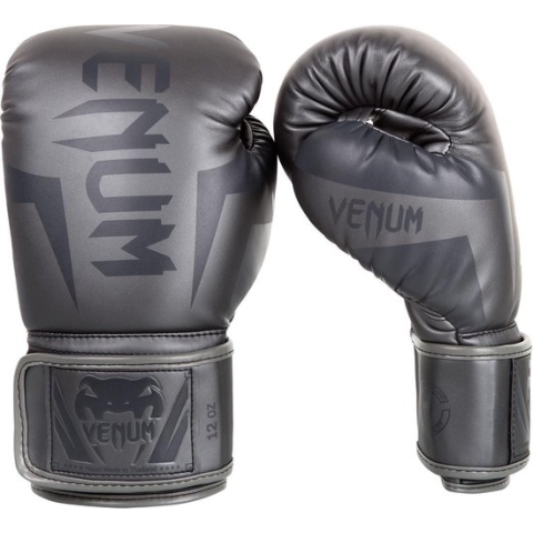 Venum (kick)bokshandschoenen Elite Grijs 16oz