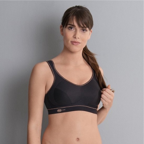 Anita - Extreme Control sport bh zonder beugel - Black Gold - 100E