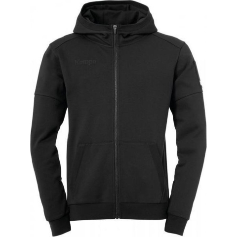Kempa Status Hood Jacket Heren - sportvest - zwart