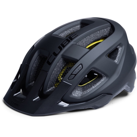 CUBE Fietshelm Fleet - Allround-helm - MIPS - 15 Ventilatiegaten - SNAP 360 fit-systeem - X-Lock-montagesysteem - Verstelbaar - 52-57 cm - M - Zwart