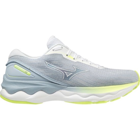 Mizuno Wave Skyrise 3 Dames - Sportschoenen - Hardlopen - Weg - grijs/wit