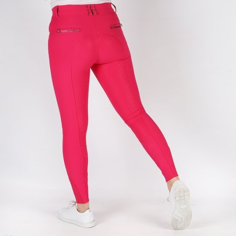Imperial Riding Rijbroek El Capone Full Grip Rood - 36