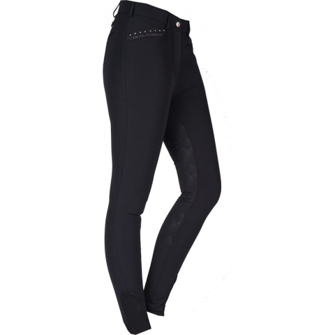 Horka Rijbroek Alexa Dames Micropolyester Zwart Maat 34