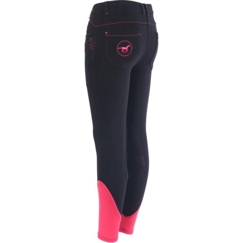 Red Horse Rijbroek Evy Slimfit Kids Zwart - 140
