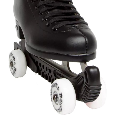 Rollergard Kunstschaats beschermer met wielen (Kleur - Zwart)