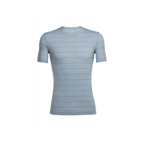 Icebreaker Anatomica Crew Top T-shirt Heren, zwart Maat S