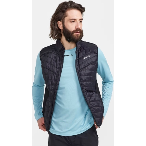 Craft - ADV Essence Warm Vest - Bodywarmer - Heren - Zwart - Maat M